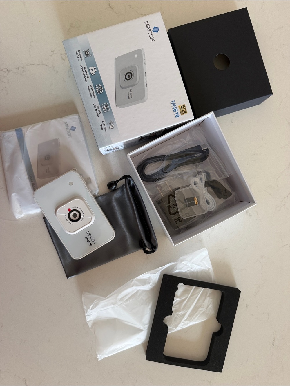 Minolta MNS10 4K Slim Ultra HD Action Camera